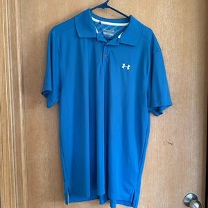 Under Armour Men's Blue Polo